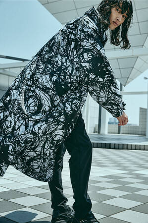 「和」のモードスタイルを表現。HAREがASICS SportStyleとの限定コレクションを発売