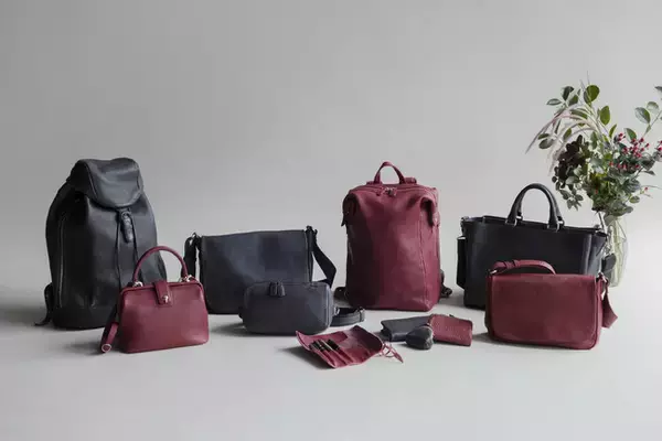 土屋鞄からロングセラーシリーズ「トーンオイルヌメ」に秋冬の季節を楽しむ2色の限定色が登場