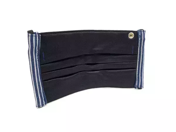 「岡山の老舗デニムファクトリーが本気で作ったジーニストのためのヒッコリーデニム素材のマスクが登場」の画像