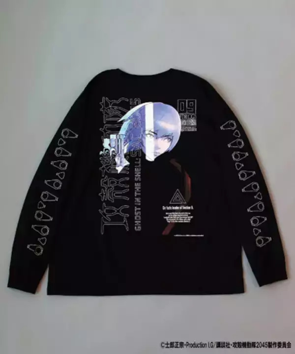 「攻殻機動隊 SAC_2045とJOURNAL STANDARDがコラボ! Tシャツやマスクにロゴやキャラクターをプリント」の画像