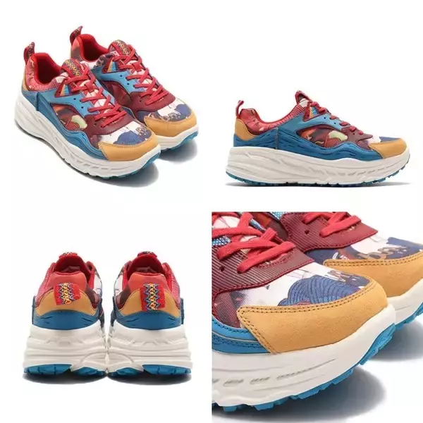 「UGGから横尾忠則の作品をデザインに落とし込んだ「CA805 x YOKOO」スニーカーが登場」の画像