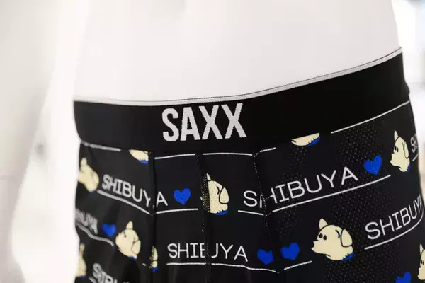 「atmosと渋谷区公認スーベニアのコラボレーション第3弾。カナダ発アンダーウエアブランド「SAXX」が登場」の画像