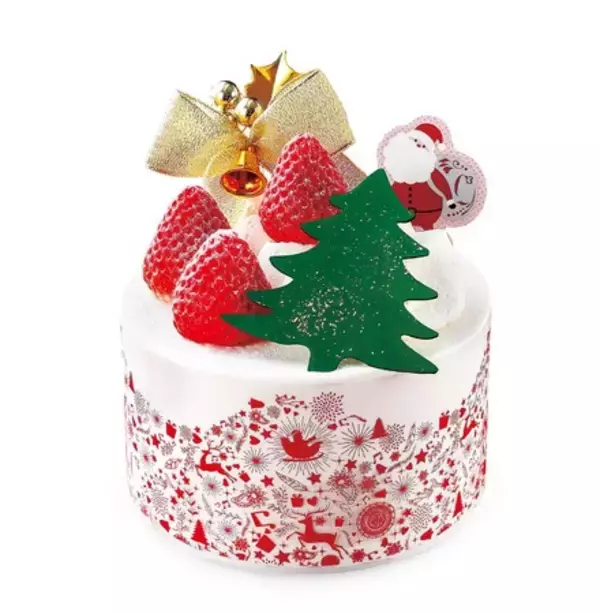 「今年のテーマは「少人数で楽しむゴージャスクリスマス」。そごう横浜店のクリスマスケーキ」の画像