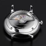 「視認性の高いアラビア数字のインデックス。ドイツの腕時計ブランド「ドゥッファ」からシンプルな機械式時計が登場」の画像3