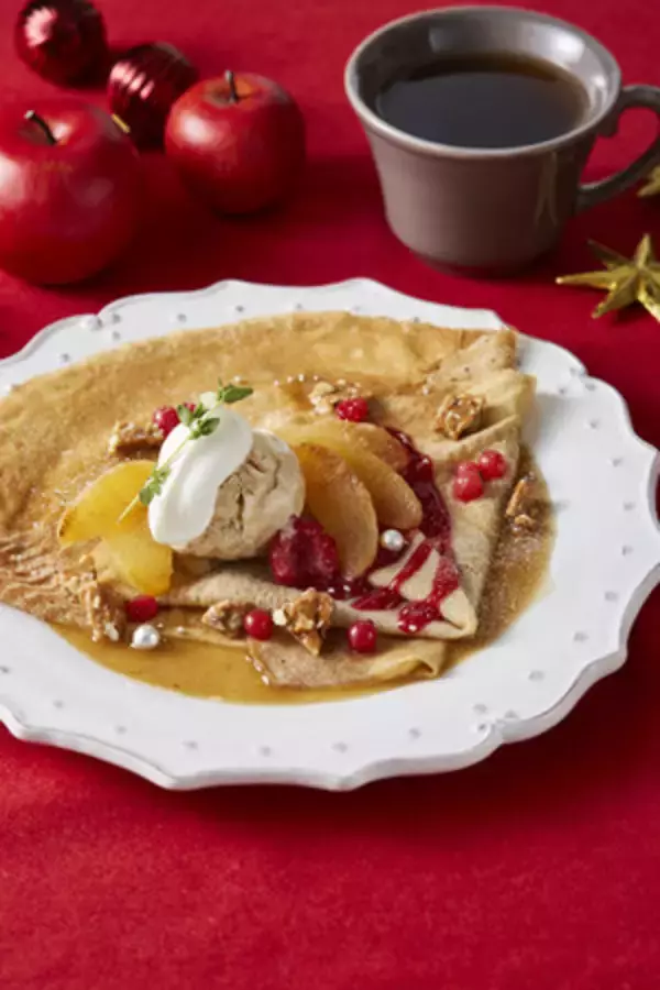 「アフタヌーンティー・ティールームにクリスマス期間限定のりんごスイーツ新作が登場!」の画像