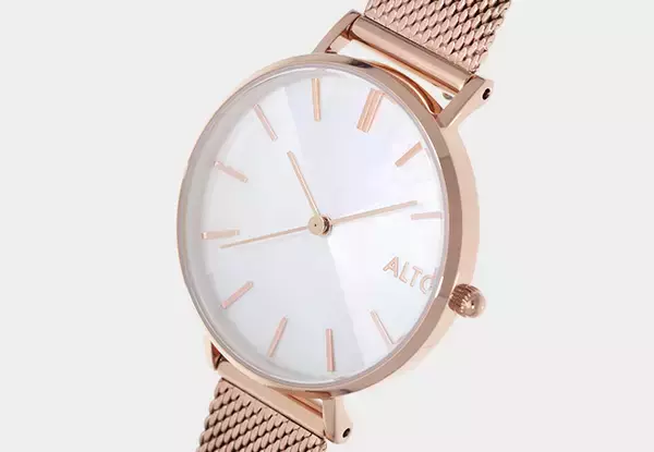 「上品で大人っぽい手元を演出。レディース腕時計ブランド「ALTO」から新モデルが登場」の画像