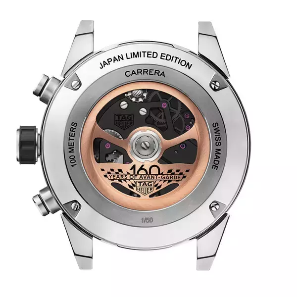 「自社製ムーブメント「ホイヤー02T」を搭載。タグ・ホイヤーから160周年のロゴが入った日本限定モデルが登場」の画像