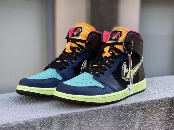 スティルアライブからAJ1の新色カラーBio Hackをベースにしたリメイクスニーカーが登場