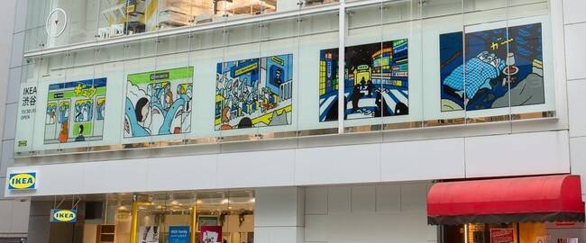 東京を拠点に活動する3人の女性イラストレーターがコミックで表現。イケアで大人気のソフトトイが渋谷で過ごす日常風景とは?