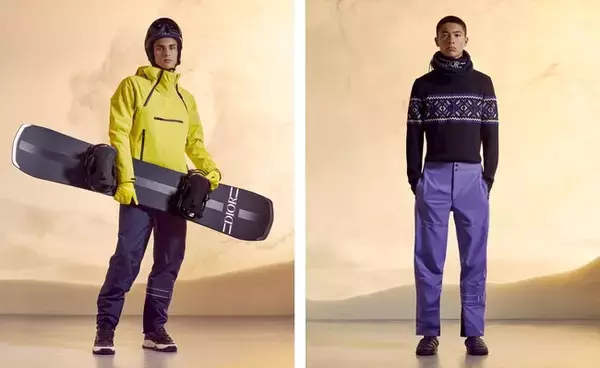 「エレガンスとウィンタースポーツが融合。ディオールが初のメンズ スキー カプセルコレクションを発表」の画像