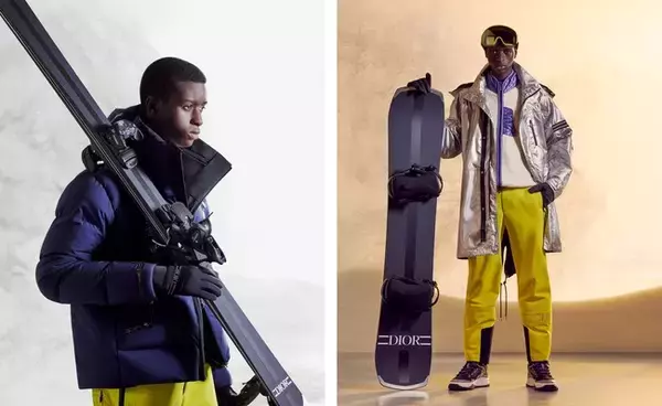 エレガンスとウィンタースポーツが融合。ディオールが初のメンズ スキー カプセルコレクションを発表