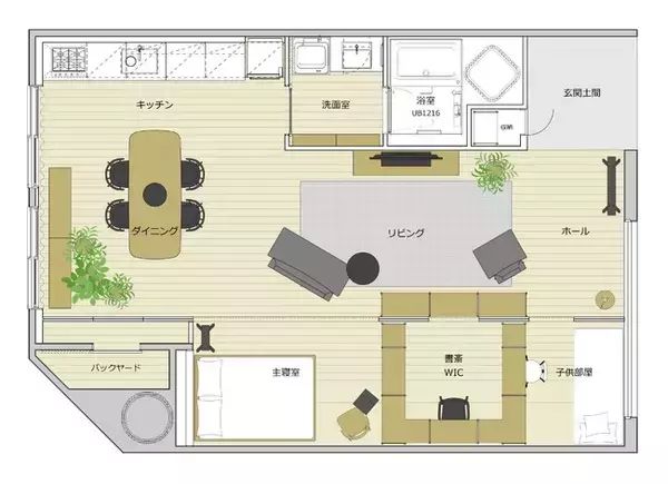 「関東最大規模の「無印良品 東京有明」店舗内に平屋商品「陽の家」モデルハウスを展示」の画像