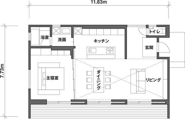 関東最大規模の「無印良品 東京有明」店舗内に平屋商品「陽の家」モデルハウスを展示