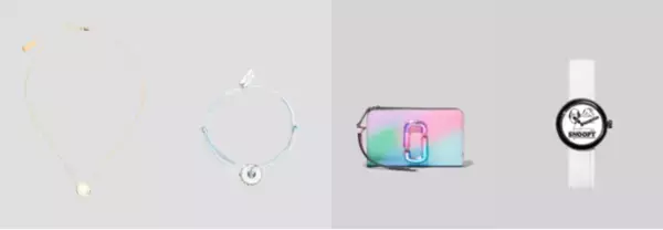 「ダブル Jロゴの財布にスヌーピーの腕時計など、マーク ジェイコブスからホリデーシーズンにぴったりなアイテムが登場」の画像