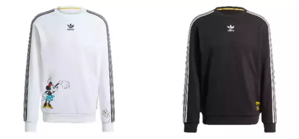 「ミッキーとミニーが足元で踊る。アディダス オリジナルスとディズニーとの新作コラボコレクション」の画像
