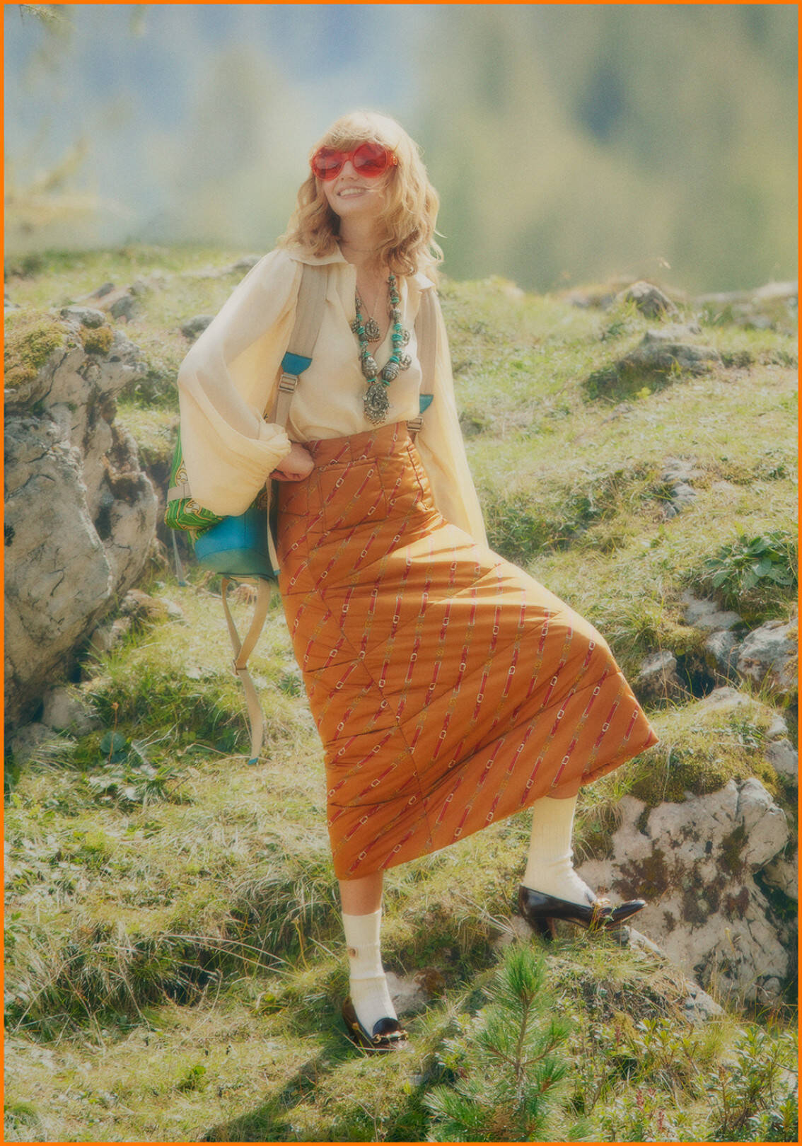 ザ・ノース・フェイス×グッチ、メンズ&ウィメンズのウェアやアクセサリーからアウトドアグッズまで