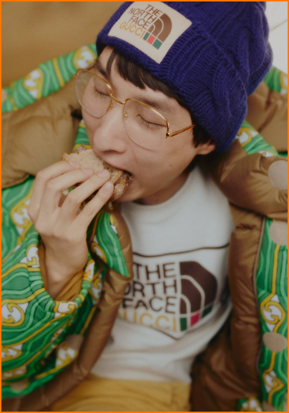 ザ・ノース・フェイス×グッチ、メンズ&ウィメンズのウェアやアクセサリーからアウトドアグッズまで