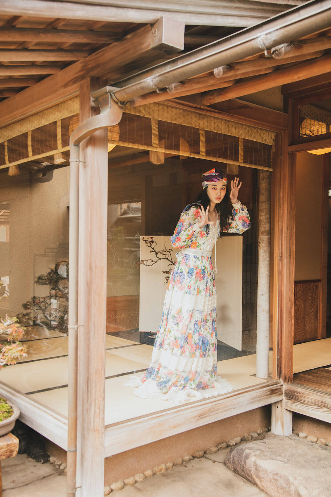 Our Fashion Story 【vol.2_石田夢実が出会う、春のグッチとジャポニズム - GUCCI X BONSAI】