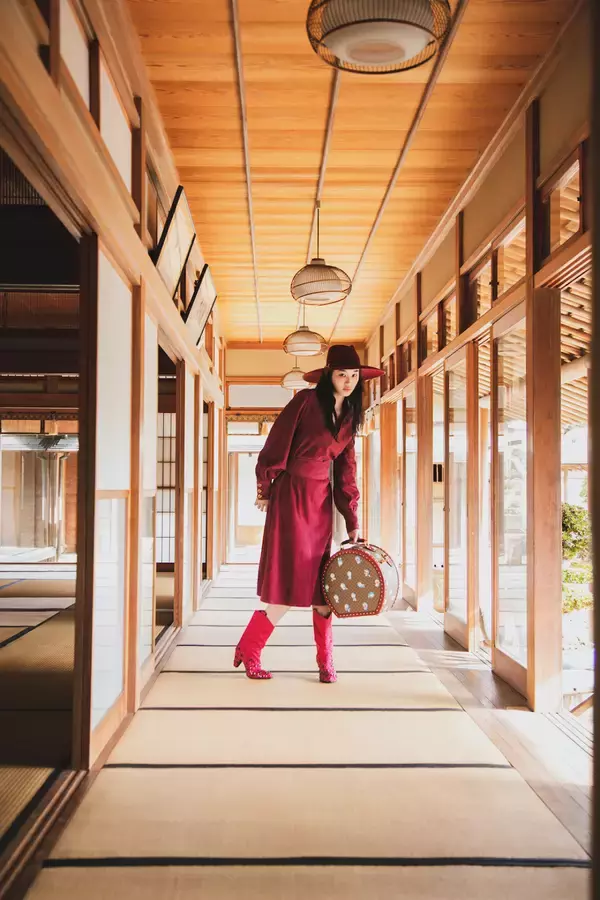 「Our Fashion Story 【vol.2_石田夢実が出会う、春のグッチとジャポニズム - GUCCI X BONSAI】」の画像