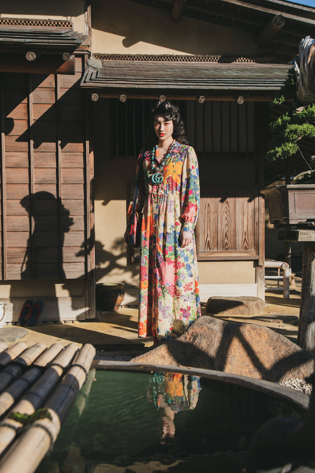 Our Fashion Story 【vol.2_石田夢実が出会う、春のグッチとジャポニズム - GUCCI X BONSAI】