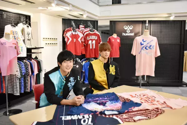 「ヒュンメルとボイメンがコラボ! 日本テレビ「ポシュレ」でジャージとTシャツの4アイテムを発売」の画像