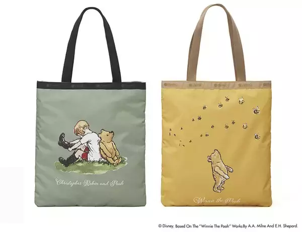 「レスポートサックから初となる「クラシック・プー」とのコレクションが日本限定で登場」の画像