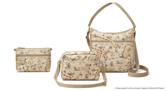 レスポートサックから初となる「クラシック・プー」とのコレクションが日本限定で登場