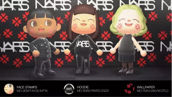 NARSが「あつ森」とコラボ! クローデットコレクションにインスパイアされたデザインが登場