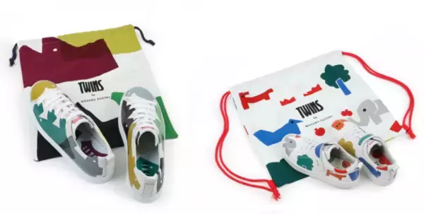 「弾む色や形でハッピーな世界観。カンペールとテキスタイルデザイナー 鈴木マサルが4年ぶりにタッグ!」の画像