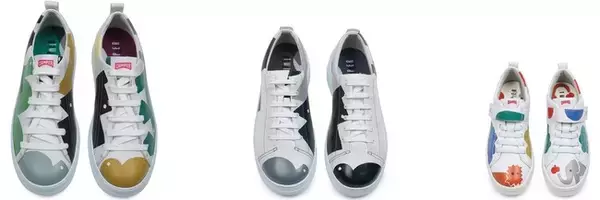 「弾む色や形でハッピーな世界観。カンペールとテキスタイルデザイナー 鈴木マサルが4年ぶりにタッグ!」の画像