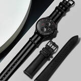 「ドゥッファの名作「ファン・ デル・ローエ・バルセロナ・クロノ」から無駄をそぎ落としたブラックカラーの新作が登場」の画像1