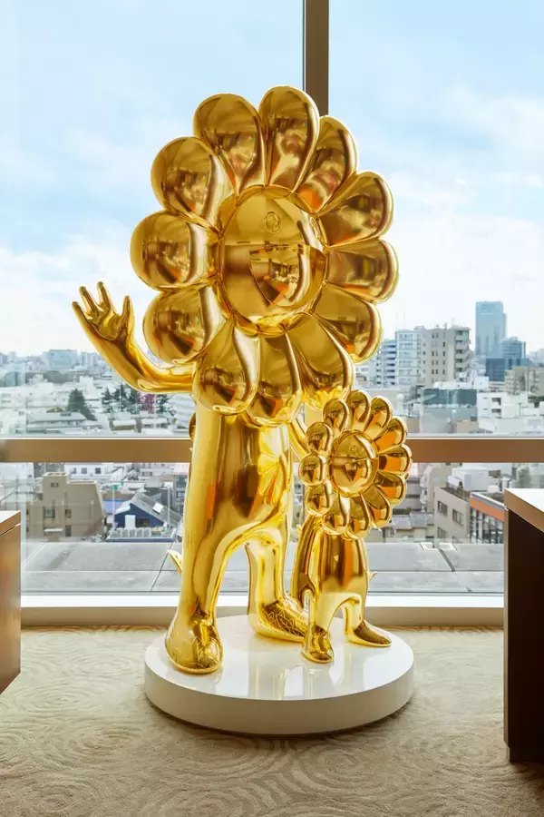 「村上隆×グランド ハイアット 東京、1日1組限定宿泊プランが登場! 泊まれるプライベートアートギャラリー」の画像