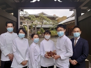 熱海一の老舗温泉宿「古屋旅館」が和栗モンブラン専門店をオープン。京都の行列店『和栗専門 紗織』が監修