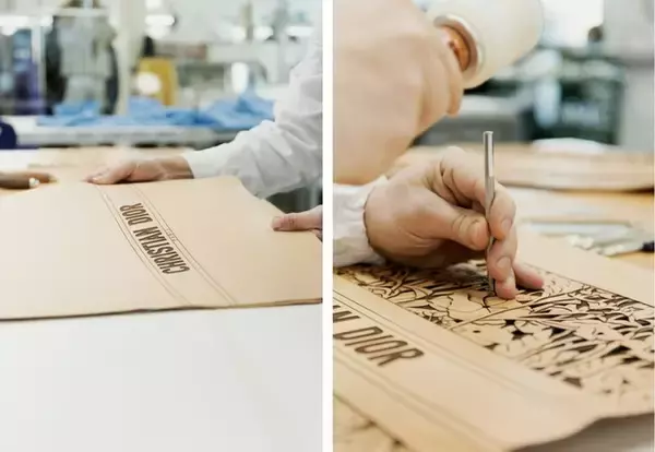 ディオールの新作「ブック トート」を彩るレザーカービング『ツーリング（飾り彫り）』の技術