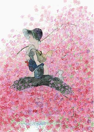 どこか懐かしく日本人の心の中にある「ふるさと」の心象風景。中島 潔の絵画展を銀座三越で開催