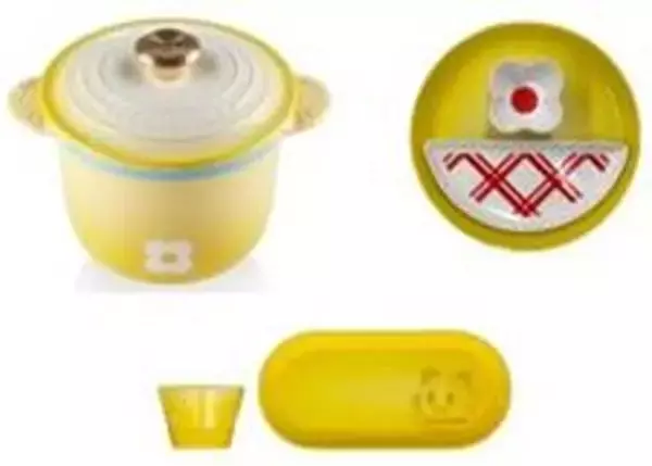 「ル・クルーゼがドラえもんに!? キャラクターをイメージした遊び心あふれるコラボコレクションが登場」の画像