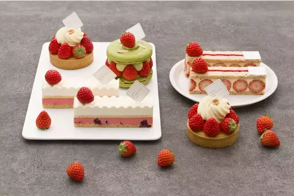「桜やイチゴを使った春ならではの美味しさ。サダハルアオキの春スイーツが今年も登場」の画像