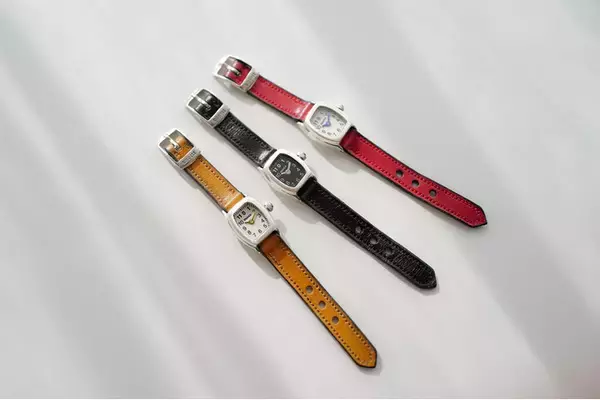 「時を着飾る「moco」がほぼ日とのオリジナル指時計を発売」の画像