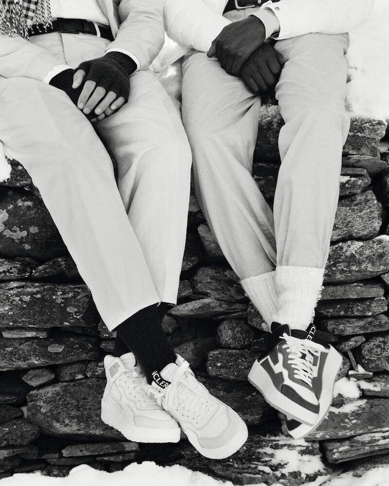 モンクレールが新作スニーカーを発売、90年代のバスケットボールシーンを思わせるディテールに注目