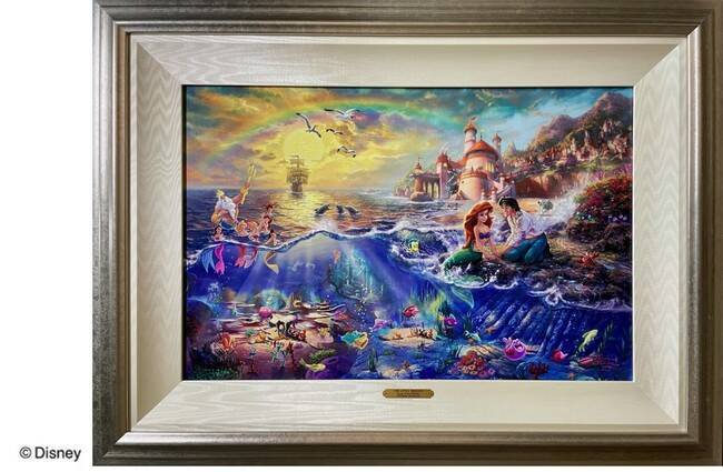 トーマス・キンケードが描くディズニーの世界。伊勢丹新宿店で「ディズニー アートコレクションフェア」開催