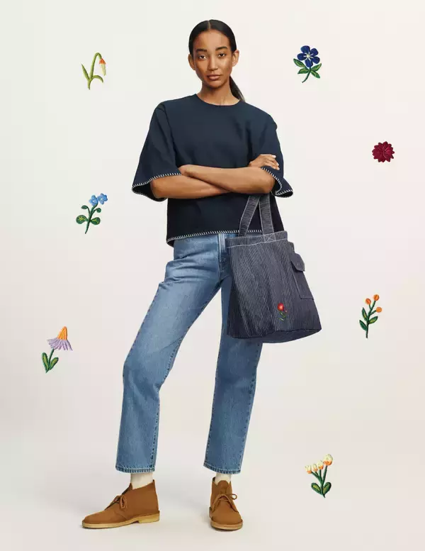 「ユニクロ×JW ANDERSON 2021年春夏、ステッチや刺繍が施されたナチュラル&ボヘミアンなアイテム」の画像