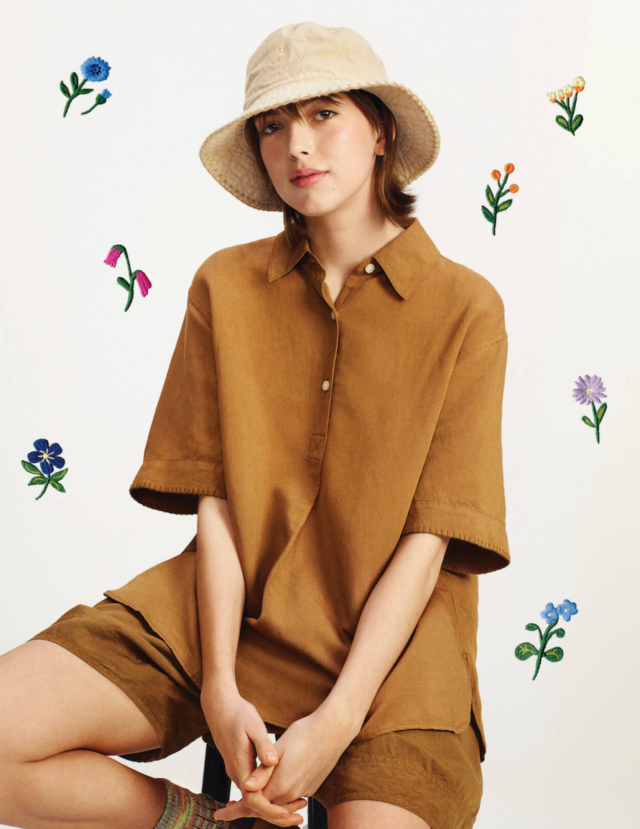 ユニクロ×JW ANDERSON 2021年春夏、ステッチや刺繍が施されたナチュラル&ボヘミアンなアイテム