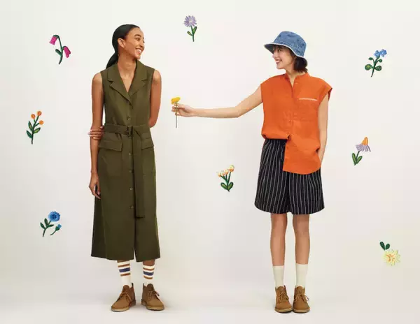 「ユニクロ×JW ANDERSON 2021年春夏、ステッチや刺繍が施されたナチュラル&ボヘミアンなアイテム」の画像