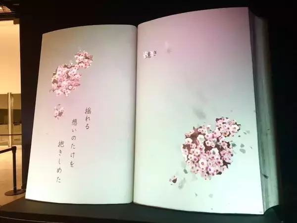 「いきものがかり「SAKURA」がネイキッドのプロジェクションマッピングに! 角川武蔵野ミュージアムで期間限定公開」の画像