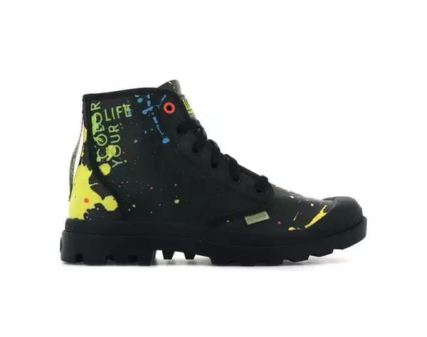 「パラディウムから「色で遊ぶ」スニーカー、ペイントデザインのPAMPA登場」の画像