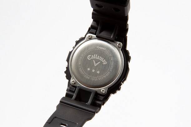 バックライト点灯時にはロゴが浮かび上がる! G-SHOCKにキャロウェイとのコラボモデルが登場