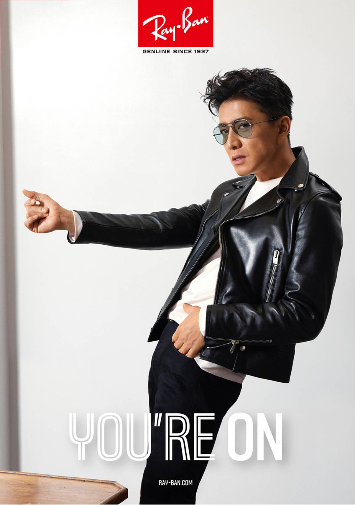 レイバン×木村拓哉、初のコラボアイウエア「RAY-BAN X TAKUYA KIMURA 