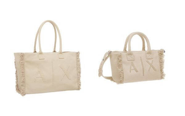 アルマーニ エクスチェンジから2021春夏の新作、フリンジキャンバスバッグが登場