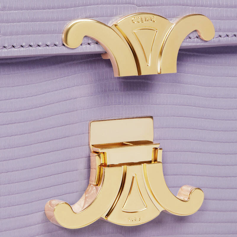 セリーヌのアイコンバッグ「トリオンフ」に新色ライラックが登場、名古屋松坂屋店にて限定発売