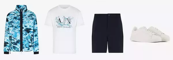 「A|Xアルマーニ エクスチェンジの最新コレクションを纏った山崎賢人、新ビジュアル第二弾を公開」の画像